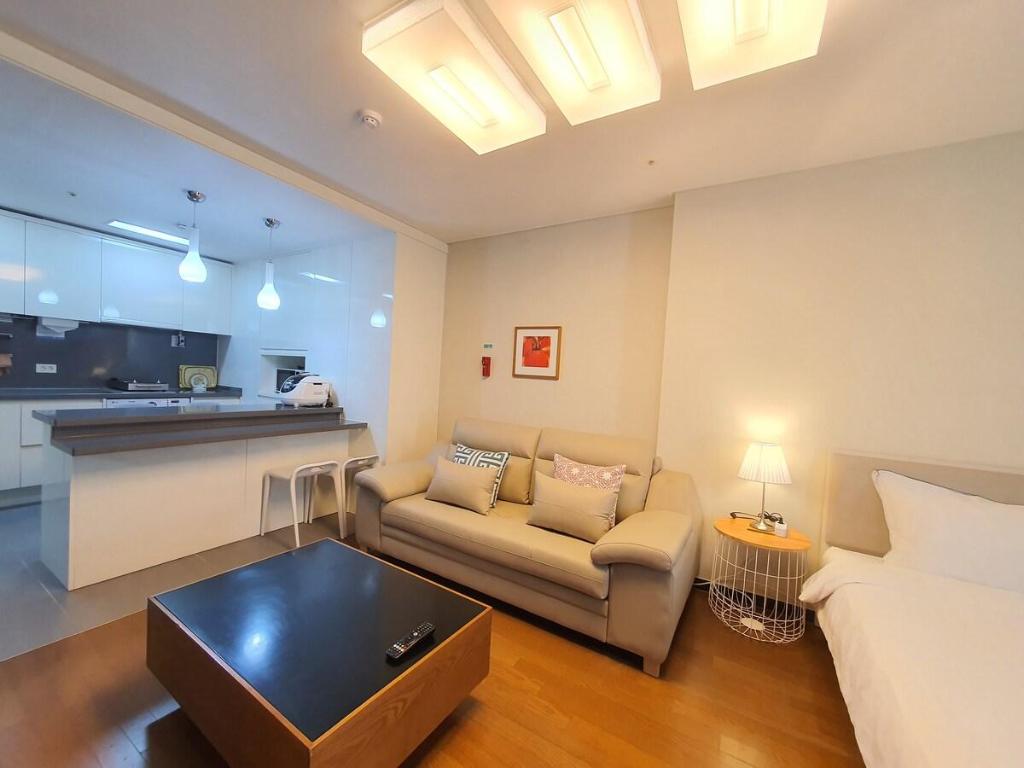 해운대구의 아파트먼트 (66m², 침실 2개, 프라이빗 욕실 1개)