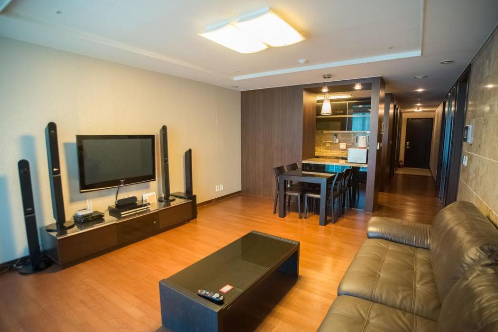 해운대구의 아파트먼트 (119m², 침실 2개, 프라이빗 욕실 2개)
