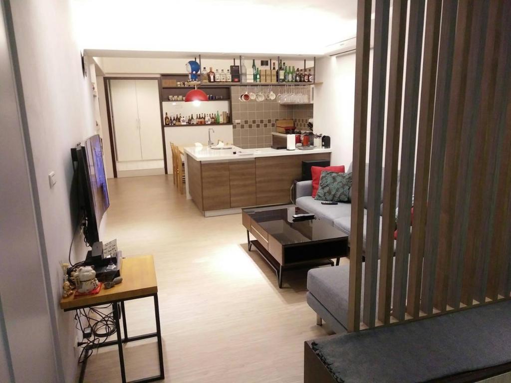 중허 구의 아파트먼트 (82m², 침실 2개, 프라이빗 욕실 1개)